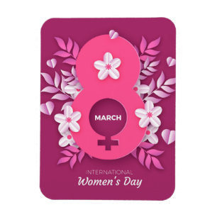 Ímã 8 March - International Women's Day