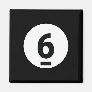 Imã 8 Piscina Ball 6 Billiards Figurume Halloween Mães