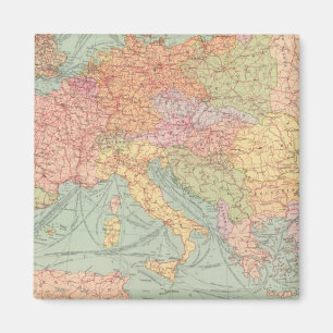 Imã 910 Linhas de Comunicação, Europa Central