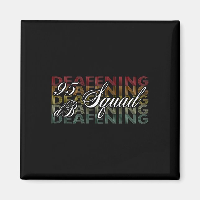 Imã 95dB Sensibilização para perda de audição em lingu (Frente)