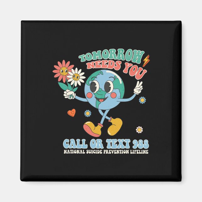 Imã 988 Prevenção Suicida Permanência Amanhã Precisa D (Frente)