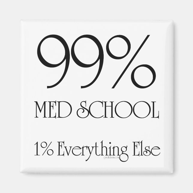 Imã 99% de Escola Med (Frente)