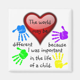 Imã A0001.I Era importante na vida.Magnet.2