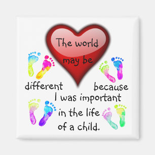 Imã A0001.I Era importante na vida.Magnet.3