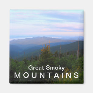 Imã A abóbada de Clingmans negligencia - Great Smoky