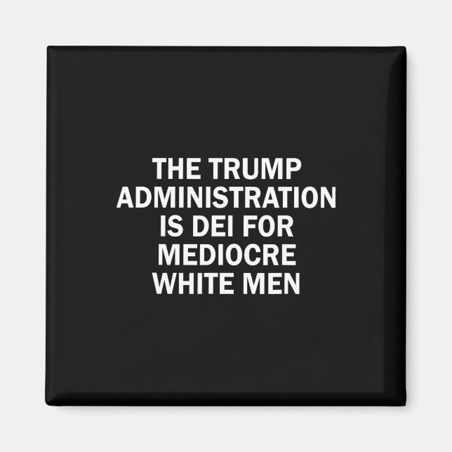 Imã A Administração Trump é Dei para Branco Medíocre (Frente)