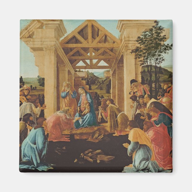 Imã A Adoração do Magi, c.1478-82 (Frente)