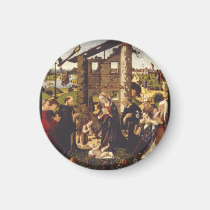 Imã A Adoração por Biagio d'Antonio Arte Medieval