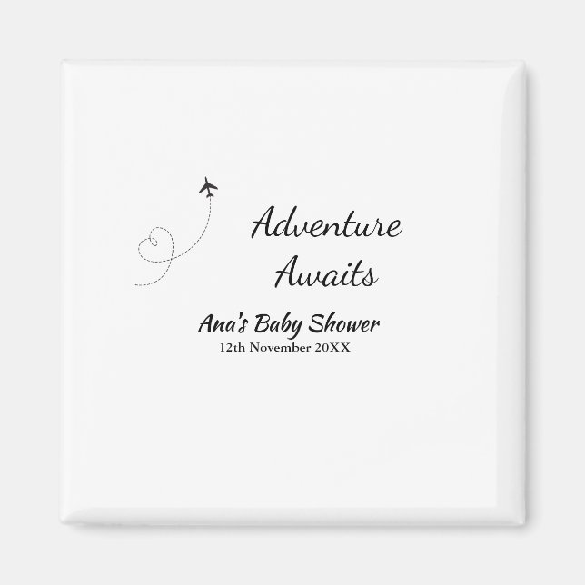 Imã A Adventure aguarda o nome da adição do chá de fra (Frente)