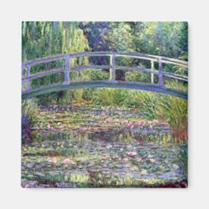 Imã A água Lily Pond de Claude Monet