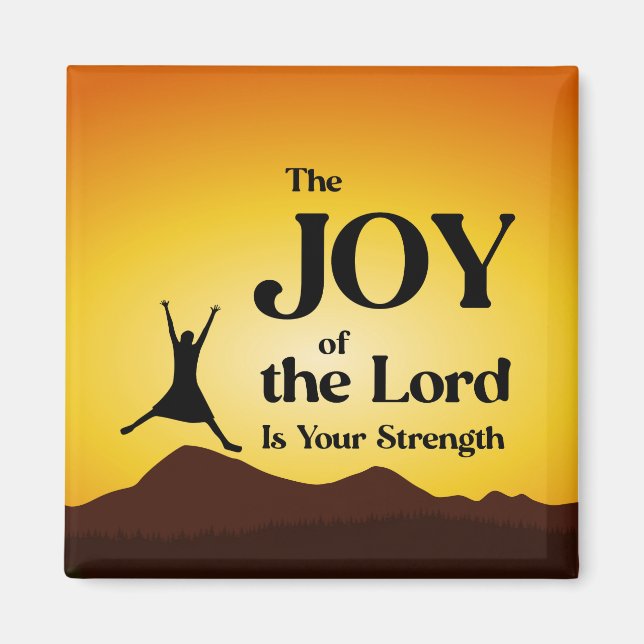 Imã A alegria do Senhor é a sua força (Frente)