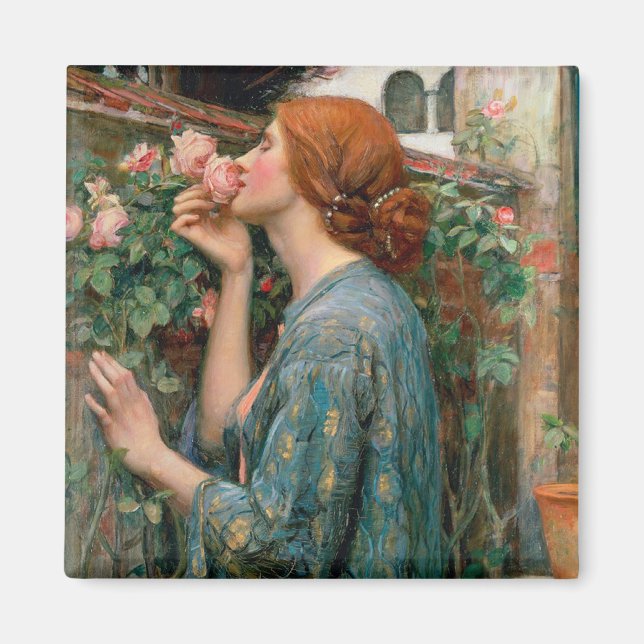 Imã A Alma do Rosa - John William Waterhouse (Frente)