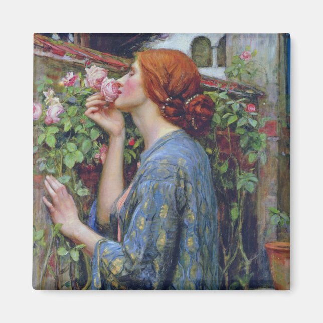 Imã A Alma do Rosa, John William Waterhouse (Frente)