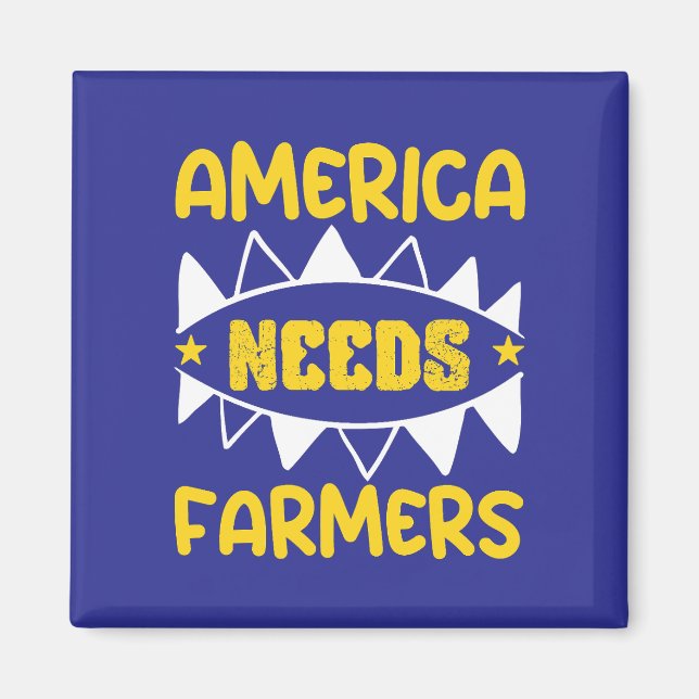 Imã A América Precisa de Agricultores (Frente)