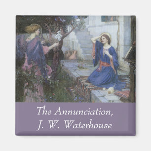 Imã A Anunciação por John William Waterhouse