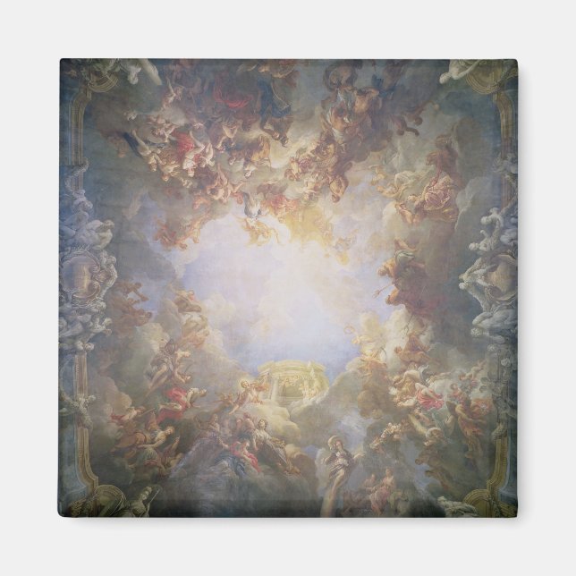 Imã A Apoteose de Hércules, do teto de (Frente)