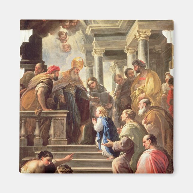 Imã A Apresentação da Virgem no Templo (petróleo) (Frente)