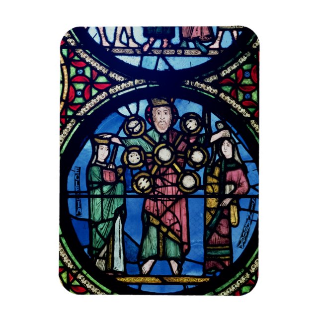 Ímã A Arca da janela do Pacto, detalhes de Deus com (Vertical)