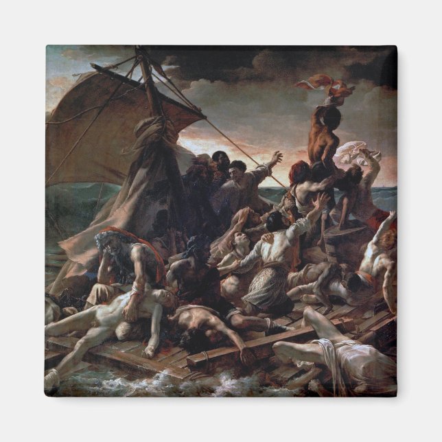 Imã A Arca da Medusa, Theodore Gericault (Frente)