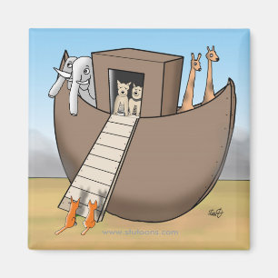 Imã A arca de Noah - nenhuns gatos permitidos