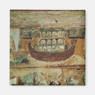 Imã A arca durante a inundação, c.1100 de Noah