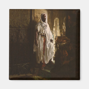 Imã A arte africana principal do Moorish