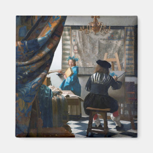 Imã A Arte da Pintura, Johannes Vermeer, 1666-1667