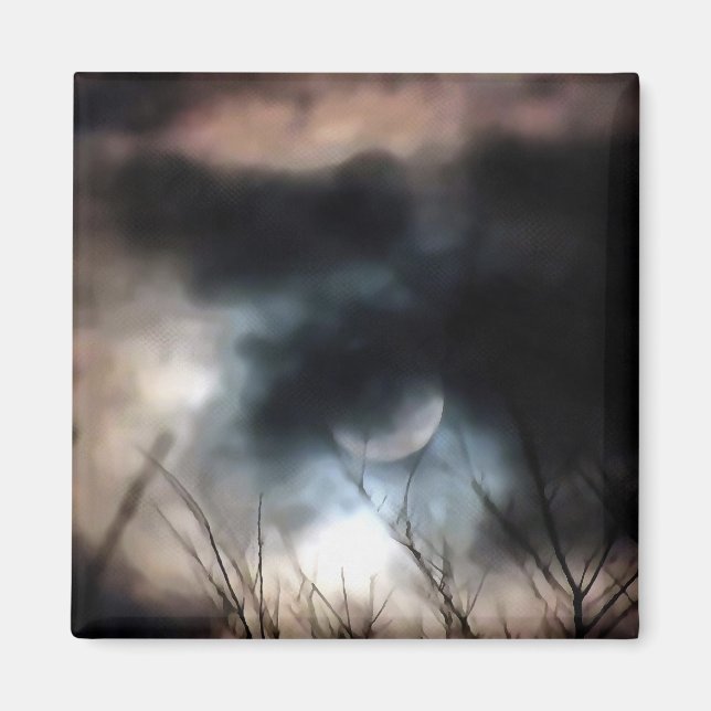 Imã A Arte Solstítica Noturna Mais Longa (Frente)