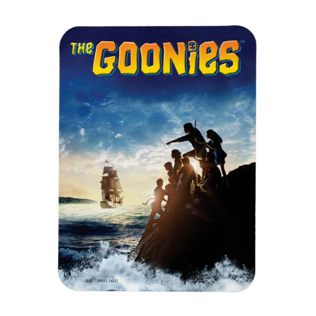 Ímã A Arte Teatral do Navio Pirata dos Goonies (Vertical)