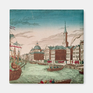 Imã A aterragem de tropas inglesas em New York