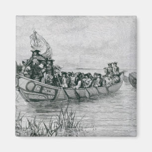 Imã A aterragem do cadillac