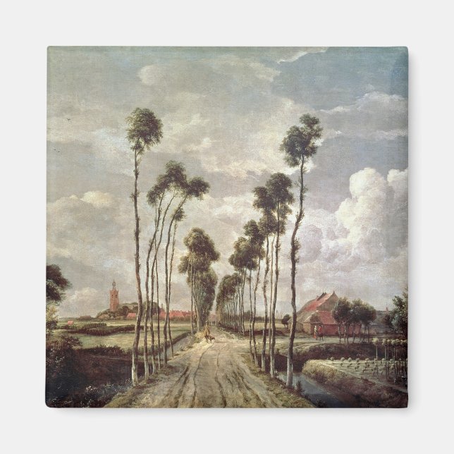 Imã A Avenida em Middelharnis, 1689 (Frente)