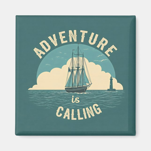 Imã A Aventura chama (Frente)