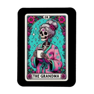 Ímã A Avó Tarot Card Magnet