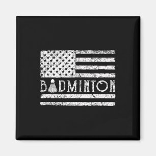 Imã A bandeira Americana Badminton Usa Enche O Patrimô