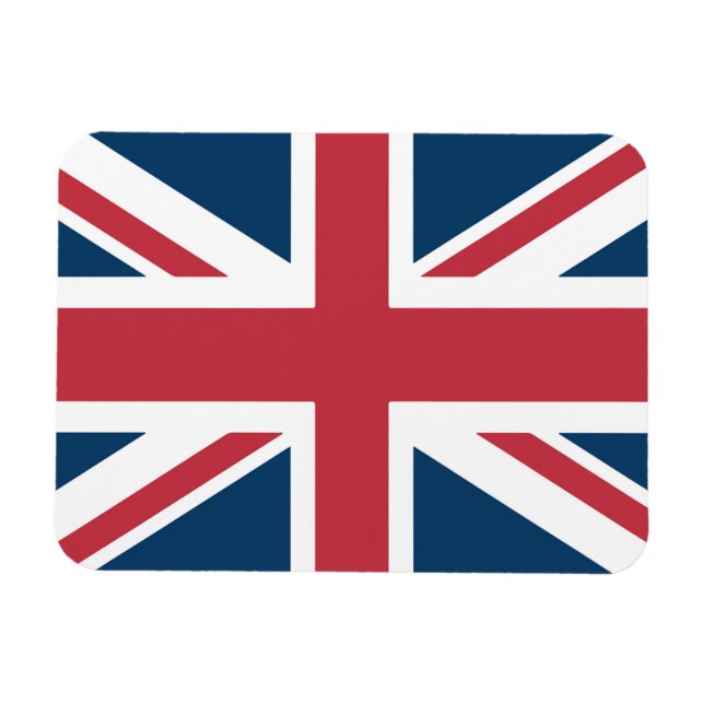 Ímã A bandeira britânica Union Jack (Horizontal)