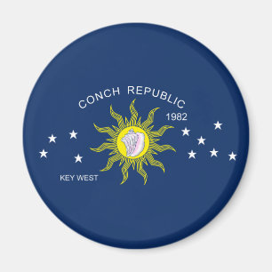 Imã A bandeira da república do Conch
