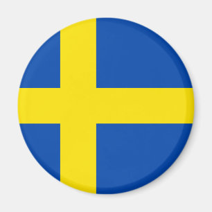 Imã A bandeira da suecia