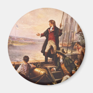 Imã A bandeira star spangled por Percy Moran