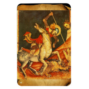 Ímã A batalha de George santo com o Dragão