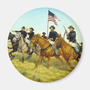 Imã A Batalha de Prairie Dog Creek por Ralph Heinz