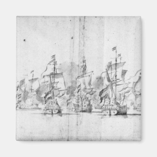 Imã A Batalha de Solebay, 28 de maio de 1672 (Frente)