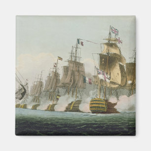 Imã A batalha de Trafalgar, o 21 de outubro de 1805,