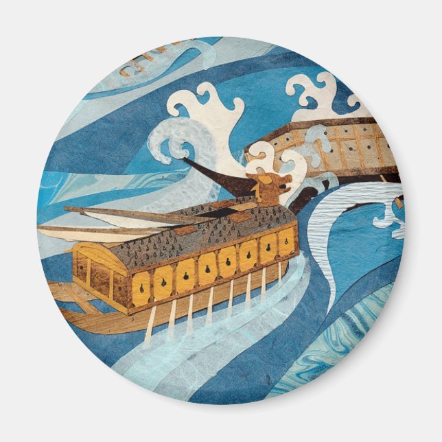 Imã A Batalha do Navio de Tartaruga (Frente)