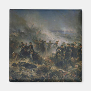 Imã A bateria de Gervais no cerco de Sebastopol