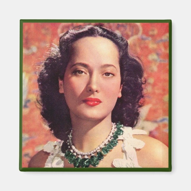 Imã a bela Merle Oberon (Frente)