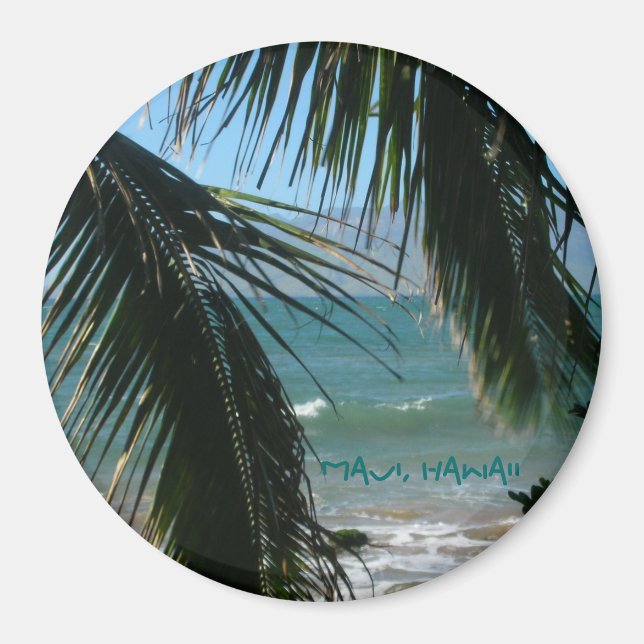 Imã A beleza tropical de Maui (Frente)
