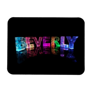 Ímã A Beverly conhecida nas luzes 3D
