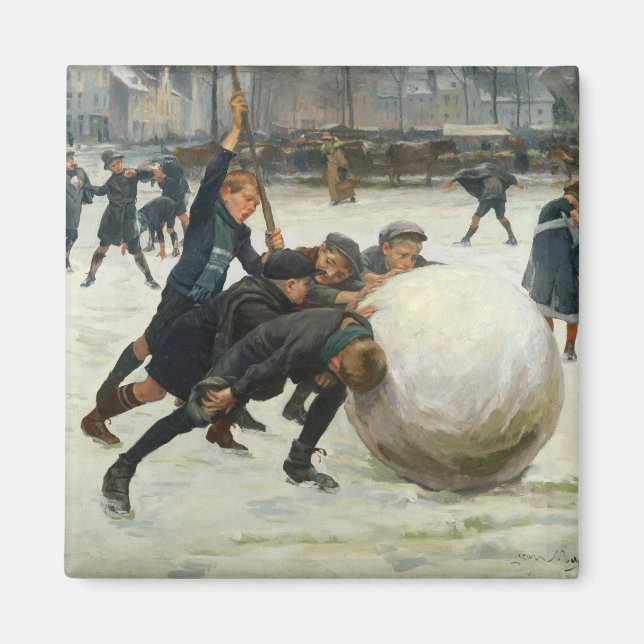 Imã A bola de neve mais gigante, 1903 (Frente)