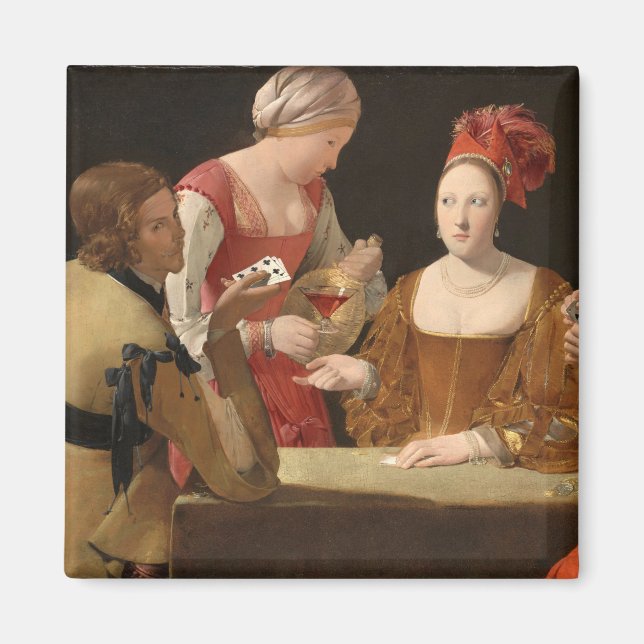 Imã A Briga com o Ace dos Clubs, La Tour (Frente)